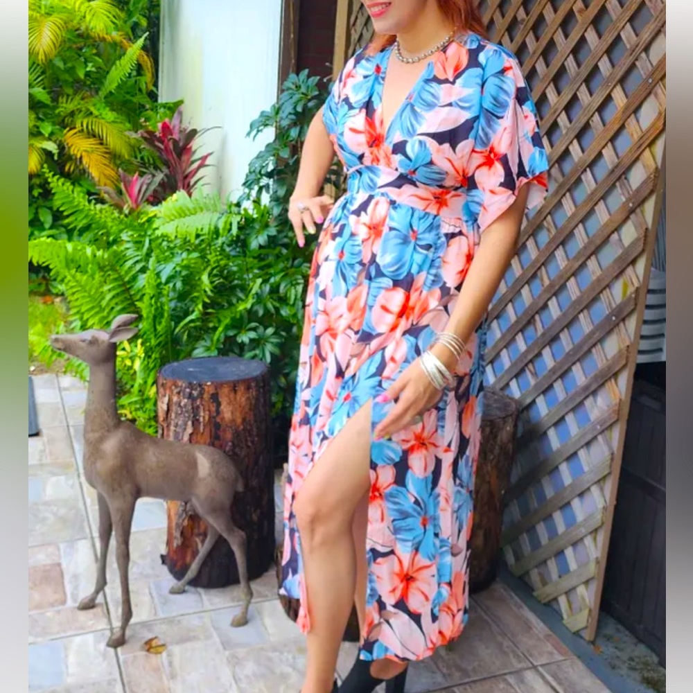 Beautiful summer dress maxi